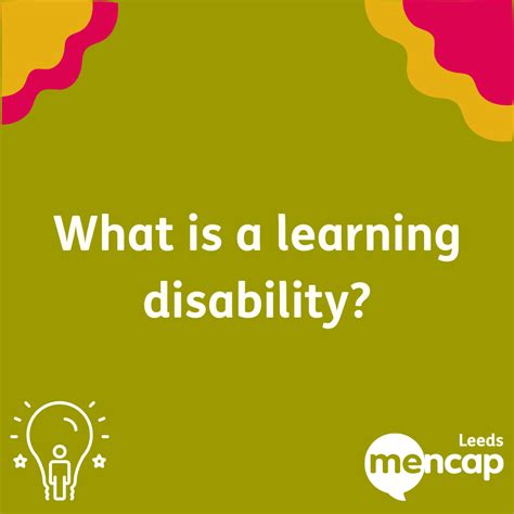 What Is A Learning Disability Leeds Mencap