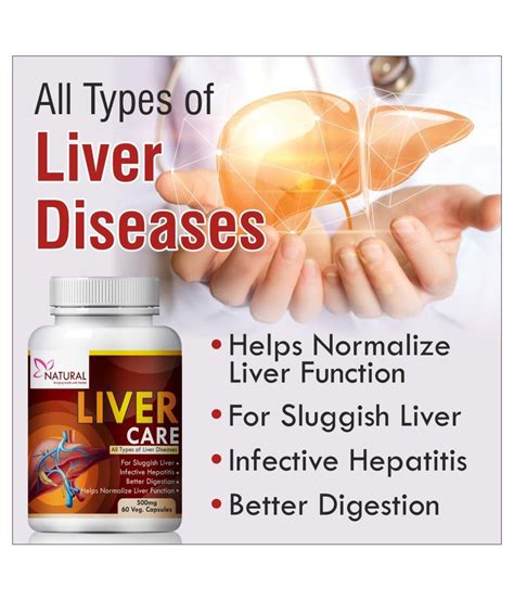 Natural Liver Care May Remove Liver Diseases Capsule 60 Nos Pack Of 1
