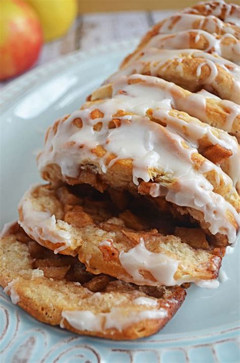 A tube of biscuit dough, ready to pop, peel, and bake, is an incredibly convenient thing to have in your fridge. Apple Fritter Pull-Apart Bread | Recipe | Apple Fritter ...