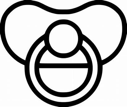 Pacifier Drawing Icon Svg Clip Clipart Icons