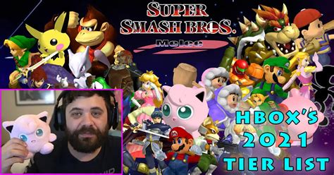 Hungrybox Shares His 2021 Super Smash Bros Melee Tier List Updated