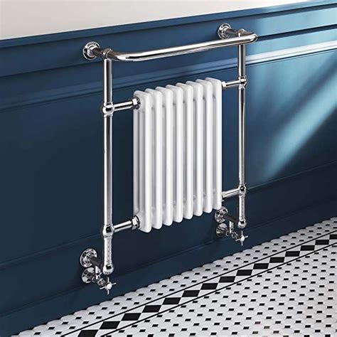 8 Column Traditional Vintage Wall Heated Towel Rail Bathroom Radiator