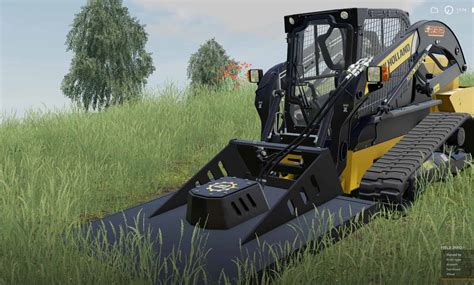 Fs19 Skid Steer Mower V1000 Farming Simulator 17 Mod Fs 2017 Mod
