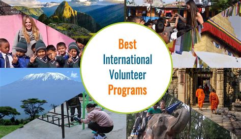 learn what international volunteering means and what are the offered programs some of the best