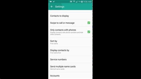 Android How To Show Only Contacts With Phone Numbers On Android Youtube