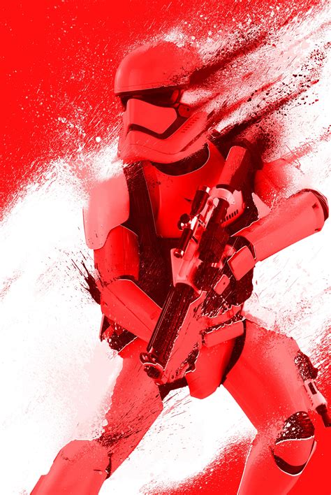 Red Stormtrooper Gets Snapped Rstarwars