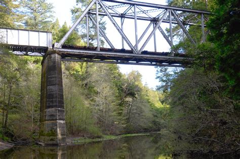 Return on the southern side of the riverwalk, with the last brief section along e. Bridge of the Week: Santa Cruz County, California Bridges ...