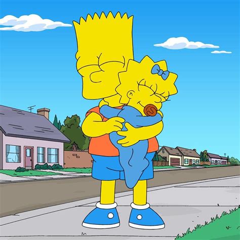 Bart And Maggie The Simpsons Bart Simpson Bart
