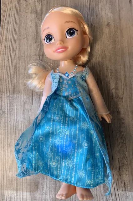 Jakks Pacific Disney Frozen Elsa Light Up Talking Singing Doll Bilingual Picclick