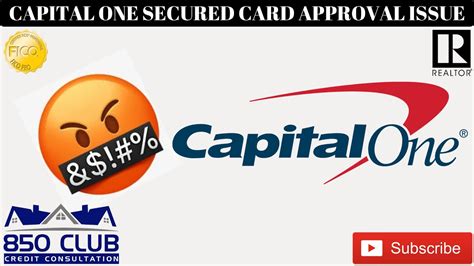 If you're working to rebuild your credit after past the security deposit starts at $49, there's no annual or foreign transaction fee, and you can increase the credit line by increasing your deposit. Capital One Secured Credit Card Approval Issue - $49 Deposit - YouTube