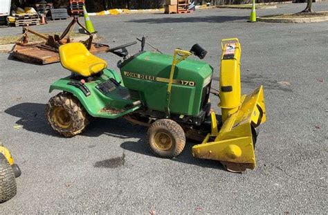 John Deere 170 Riding Mower Repair Project Or Parts Included Is The 38