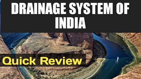 Summary Drainage System Of India Ncert 9th Class Youtube