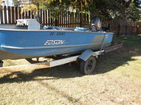 17ft Aluminum Edson Boat For Sale For Sale In Prince Albert