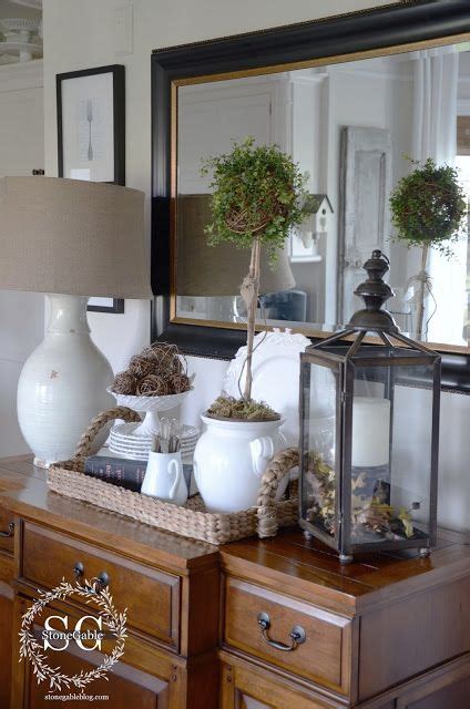 Sleek wood sideboard in a contemporary dining room set what is your favorite dining room design from this selection? Inspired Space-Buffet Styling - The Builder's Wife