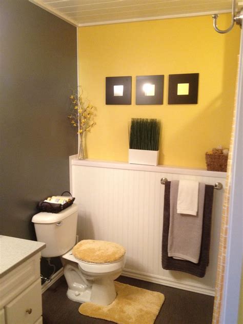 All of these small bathroom ideas will make your space feel bigger and less cluttered. 23 Cool Yellow Bathroom Design Ideas | Interior God