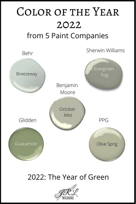 Benjamin Moore Light Sage Green Paint Color Ideas