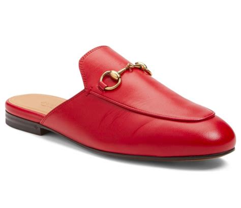 Red Gucci Loafers
