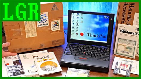 Brand New Ibm Thinkpad 380ed From 1997 Unboxing And Setup Brandon Sheley