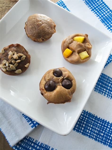 Mix the flour, baking powder, salt, and sugar in a large bowl. 5-ingredient blender muffins-15 ways - Happy Healthy Mama
