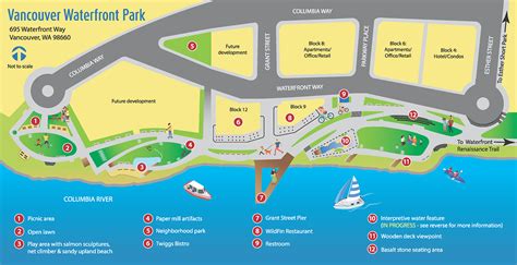 Vancouver Waterfront Park Map On Behance