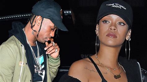Together Again Rihanna And Travis Scott Have A Date Night At His Nyc
