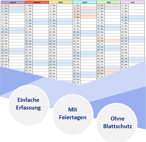 Kostenlose Excel-Urlaubsplaner Vorlagen 2021 und 2022 - Office-Lernen.com