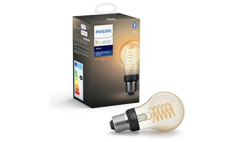 Buy Philips Hue E27 White Smart Filament Bulb With Bluetooth Smart