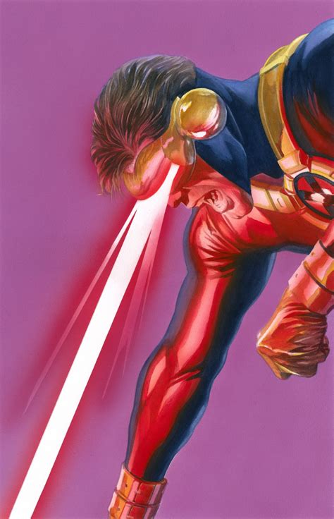 Alex Ross Marvel Snapshots Cover Cyclops In Sal Abbinantis Alex