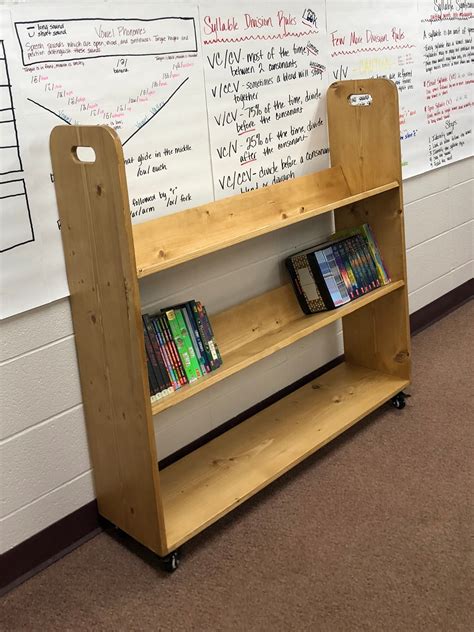 How To Build A Library Cart Diy Rolling Bookshelf — 731 Woodworks