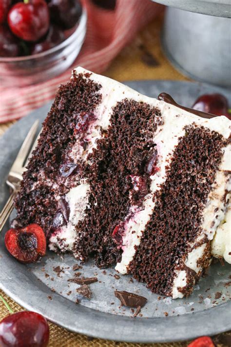 How To Make Black Forest Cake With Cherries