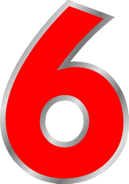 Number 6 Png Images Free Download 6 Png