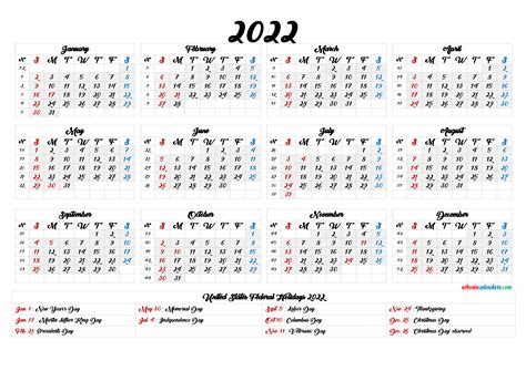 Nalc 2022 Calendar