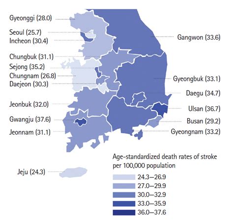 Executive Summary Of Stroke Statistics In Korea 2018 A Report From The