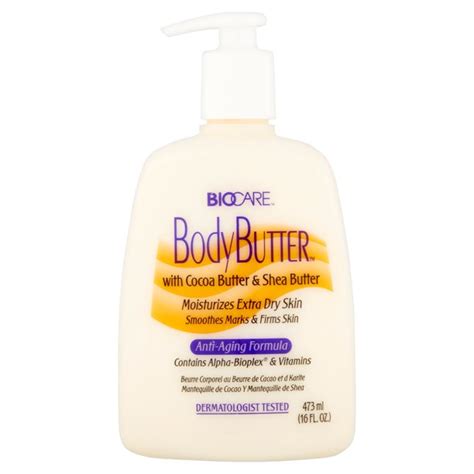 Biocare Body Butter With Cocoa Butter And Shea Butter 16 Fl Oz Walmart