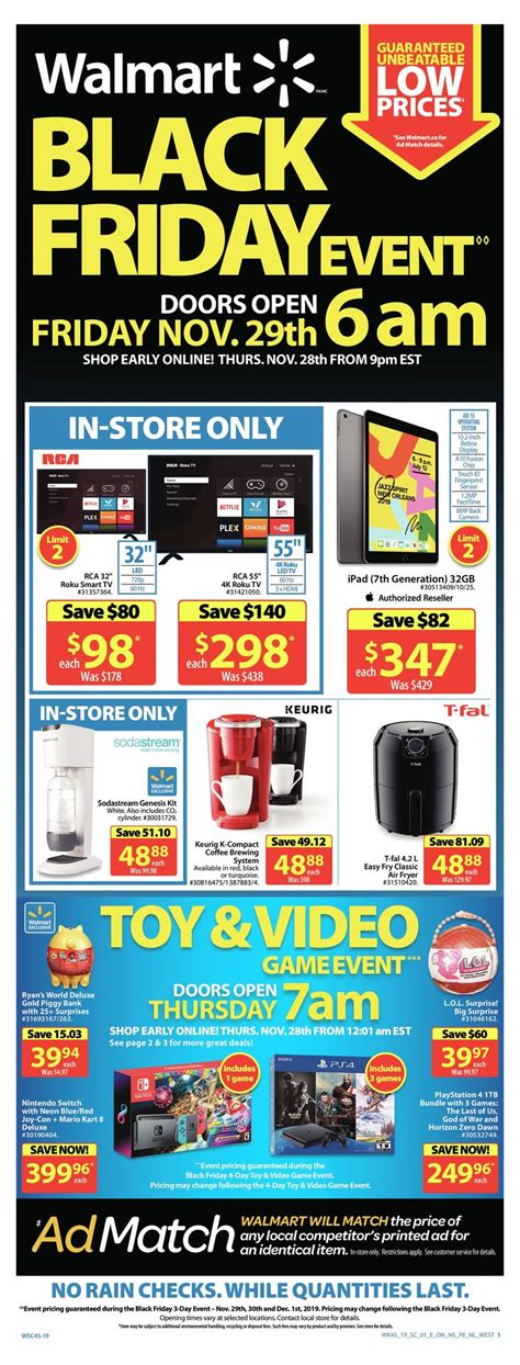 What Stores Have Black Friday Deals Right Now - Walmart Canada Black Friday Flyer Sale 2020