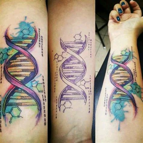 Pin By Brandi Hageman On T∆t Dna Tattoo Science Tattoos Nerdy