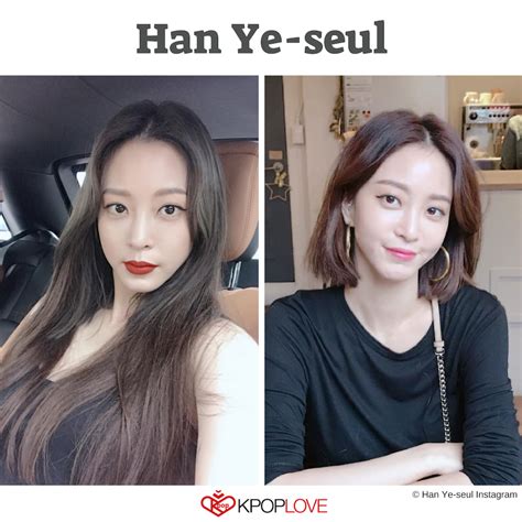 Korean Celebrities With Long Hair Vs Short Hair Kpoplove