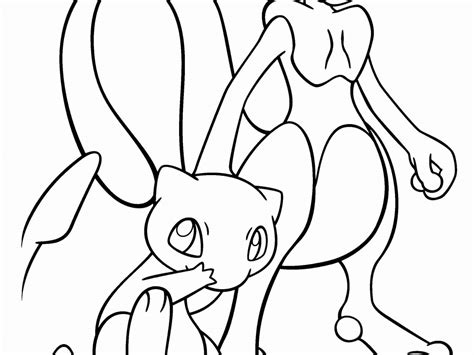 Pokemon Mewtwo Drawing Free Download On Clipartmag
