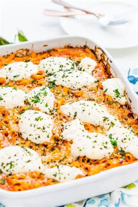 This Ricotta Pasta Bake Is An Easy Vegetarian Recipe Made In Just One