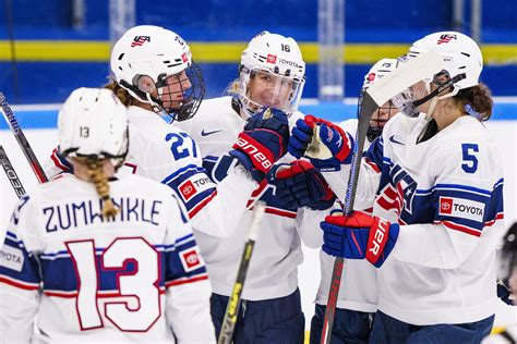 Us Canada Open Womens Hockey Worlds With Wins Ap News