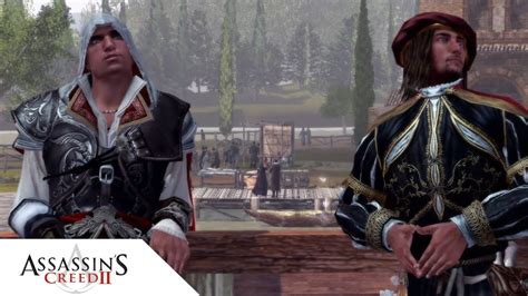 Assassin S Creed II Leonardo Da Vinci Le Advierte A Ezio Sobre