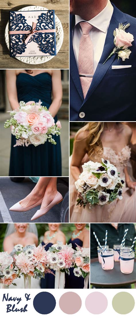 Navy Blue Spring Wedding Colors