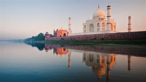 3840x2160 Taj Mahal River 4k Hd 4k Wallpapers Images Backgrounds