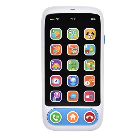 Otviap Phone Toy Play Music Cell Phone Mobile Phone Learning English