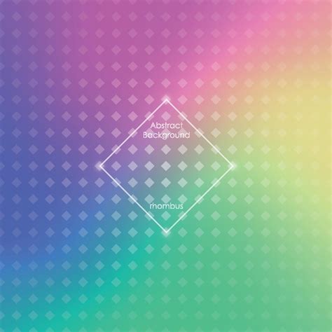 Abstract Blurred Gradient Mesh Background In Bright Rainbow Colors
