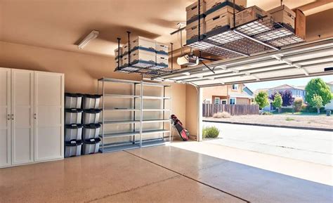 Garage Storage Ideas Cabinets Racks Overhead Designs Designing