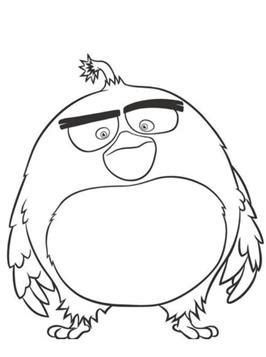 Coloring page of angry chuck from the game angry birds is flying fast coloring page angry hal, red, mom and the stupid pig king, old pig from the game angry birds coloring image king pig, old pig, helmet pig and two ordinary pigs are resting on the lawn amorous mom from angry birds with hearts coloring sheet Kids-n-fun.com | 14 coloring pages of Angry Birds Movie 2