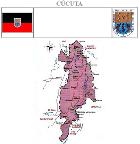 El plano de cucuta viamichelin: Historia de Cúcuta para niños: MAPA DE NUESTRA CIUDAD
