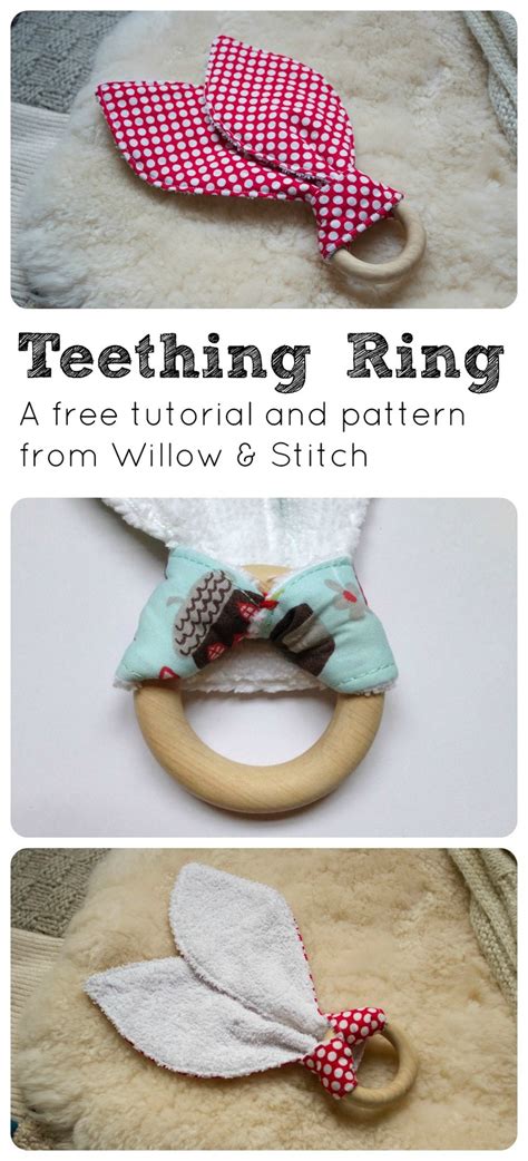 Free Wooden Teething Ring Tutorial — Willow And Stitch In 2020 Wooden
