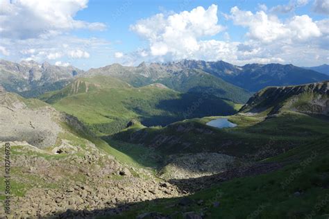 Foto Stock Lagorai Mountain Range In The Eastern Alps In Trentino